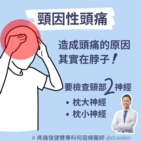 頭頂頭痛 原因|頭頂痛、後頸痛有何不同？從頭痛位置看警訊，6招教。